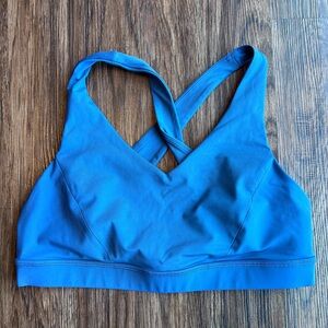 Lululemon blue Envital racerback sportsbra